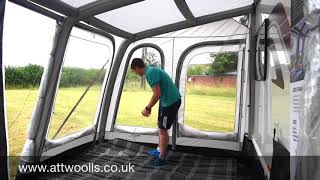 Vango Braemar 300 amp 400 Awning Review 2018 [upl. by Ettevroc134]