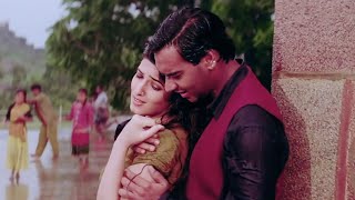 Saathi Mere Tere Bina 4k Video  Itihaas  Ajay Devgn Twinkle Khanna  Alka Yagnik Kumar Sanu [upl. by Dyanna]