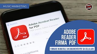 COME FIRMARE SUL TUO CELLULARE UN DOCUMENTO PDF  FIRMA DIGITALE  APP ADOBE READER [upl. by Dagley]