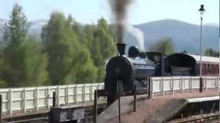 Strathspey Railway STEAM Aviemore Scotland [upl. by Alexander]