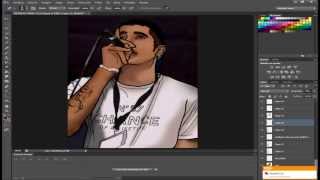 SpeedArt l Retrato para Cyclo l JMADesigns [upl. by Olympe]