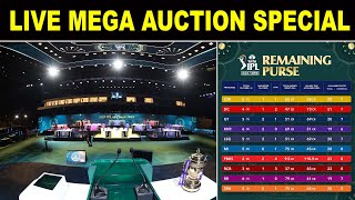 LIVE IPL MEGA AUCTION 🔥 Summary Till Now Of All IPL TEAM BUYS  Paiso Ki Baarish 🔥 [upl. by Rot]