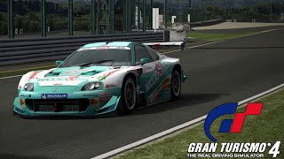 Gran Turismo 4  Toyota WOODONE Toms Supra JGTC 03  4K 60FPS [upl. by Septima523]