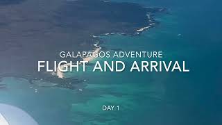 Galapagos Adventure  day 1 [upl. by Rolph]