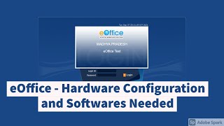 Video 2 eOffice  Hardware Configuration and Softwares Needed  Hindi [upl. by Akila]