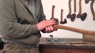 How to sharpen an axe with Ben Orford [upl. by Reinar]