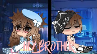 Hey brotherNightcore  Switching Vocals  lyrics  gacha  ftmy online brother [upl. by Annaliese]