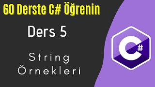 C Dersleri 5  String Değişkenlerle Örnek Uygulama Yapımı [upl. by Hamimej927]