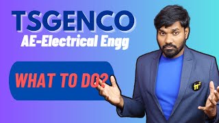 TSGENCO AE Electrical What to do now [upl. by Norbert]