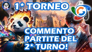 1° Torneo Gamecenter Magic  2° turno  Commento alle partite [upl. by Anibla]