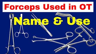 Type of forceps in OT  Instrument in OT  forceps used in OT  nursing video [upl. by Tound]