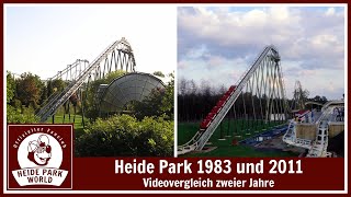 Heide Park Vergleich zwischen 1983 und 2011 [upl. by Ybrek]