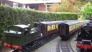 Gauge 1 Live Steam GTG G1MRA at the Lowlands 2014 [upl. by Lynda]