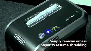 Fellowes 99Ci Shredder Demo  UK [upl. by Omrellig702]