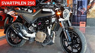 2022 Husqvarna Svartpilen 250 Detailed Review  On Road Price Features Mileage  Svartpilen 250 [upl. by Ettenej968]