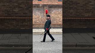 Band and Bugles of The Rifles 10 October 2024💂‍♀️ Changing the Guard in Windsor shorts uk [upl. by Ylrbmik]