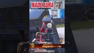 NADE AURA🗿 bgmi nade pubgmobile shorts [upl. by Karlotta]