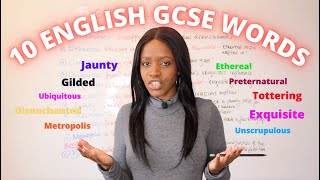 10 Ambitious Words That Will Make ANY Creative Writing Story Sound Genius  English GCSE 2024 Exams [upl. by Helli]