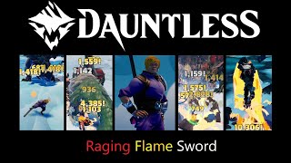 Dauntless Raging Flame Sword [upl. by Dwinnell]