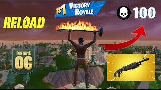 Fortnite Reload Travis Scott OG  High Kill Controller Gameplay [upl. by Blanding]