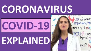 Coronavirus COVID19 Symptoms Causes Prevention Nursing Review [upl. by Nailimixam830]