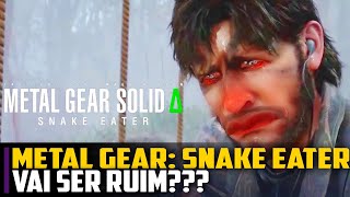 Metal Gear Snake Eater VAI SER RUIM 😭 [upl. by Hawkins336]