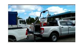 Jaula Hidráulica con control remoto para Pick Up [upl. by Leese]