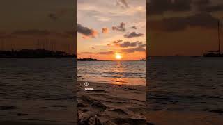 Sunset on Paros Greece paros greece sunset timelapse sunsettimelapse beachsunset beach reel [upl. by Deana782]