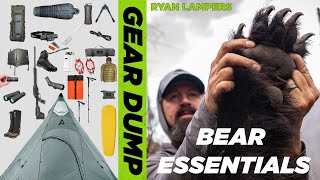 RYAN LAMPERS Ultimate Spring Bear Gear Dump [upl. by Pentheas213]