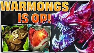 ChoGath Jungle  Insane HP Build with Warmogs Armor  OP ChoGath Gameplay [upl. by Yebloc]