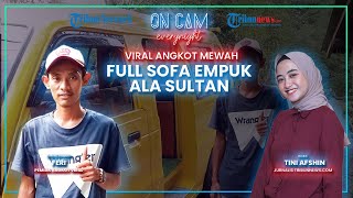 🔴 Viral Angkot Miliki Interior Mewah Bergaya Sultan Full Sofa Empuk Biaya Modif Capai 30 Juta [upl. by Daub]