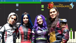 Disneys Descendants 3  Good To Be Bad  Piano Tutorial [upl. by Fitzsimmons]