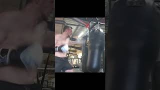 88KG Power Puncher On Heavy Bag [upl. by Ydnec703]