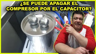 ¿Se puede apagar EL COMPRESOR POR EL CAPACITOR [upl. by Edac]