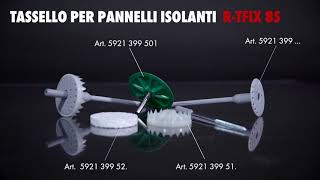 Würth  Tassello a vite per fissaggio di pannelli isolanti RTFIX8S [upl. by Jethro700]