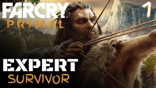 Actual Caveman Plays FarCry Primal EXPERT SURVIVOR MODE [upl. by Montagu925]