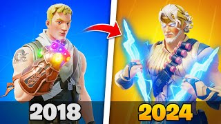 Evolution of ALL Mythic Items in Fortnite [upl. by Kemeny]