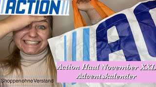 Action Haul XXL Adventskalender Besorgungen [upl. by Inait]