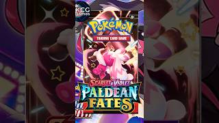 Final Pack of Paldean Fates pokemon pokemoncardgame collectiblecardgame [upl. by Lanny]