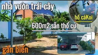 Nhà Mới Ken Vườn Cây Trái Đủ Loại Xum Xuê Giá Rẻ Ra Biển Giao Thông Thuận tiện Quá Ưng Lắm nhavuon [upl. by Lramaj42]