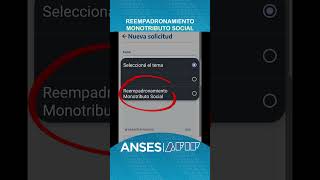 Pasos a seguir para reempadronarse en el Monotributo Social anses [upl. by Enialb]