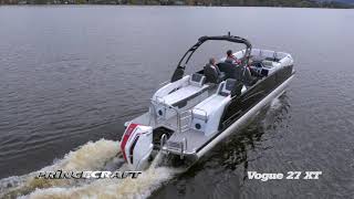 Princecraft  Vogue 27 XT 2023 Ponton  Pontoon [upl. by Oringa]