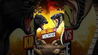 King Cobra vs Mongoose Who Wins the Ultimate Battle [upl. by Enilkcaj]