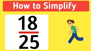 How to Simplify the Fraction 1825  1825 Simplified [upl. by Cummins]