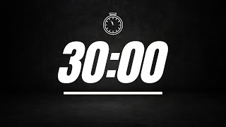 30 minutes Countdown TIMER 30 Minutes [upl. by Kassey846]