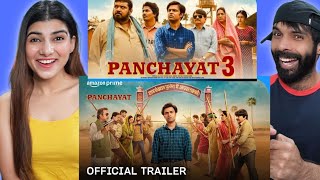 Panchayat Season 3 Trailer Reaction  Jitendra Kumar Neena Gupta Raghubir Yadav  May 28 [upl. by Nellad436]