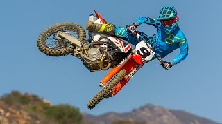 Racer X Films 2017 KTM 350 and 450 SXF [upl. by Barvick589]