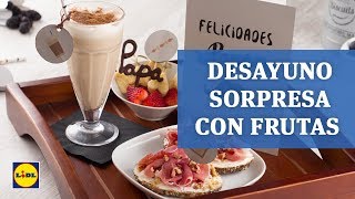 Desayuno Sorpresa 🥐🥛 Recetas Día del Padre  Lidl España [upl. by Akinit]