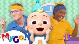 The Laughing Song 🤣  CoComelon Nursery Rhymes  Learn ASL  MyGo Sign Language for Kids [upl. by Ramirolg]