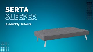 Serta Sofabed Assembly Tutorial [upl. by Fayette]